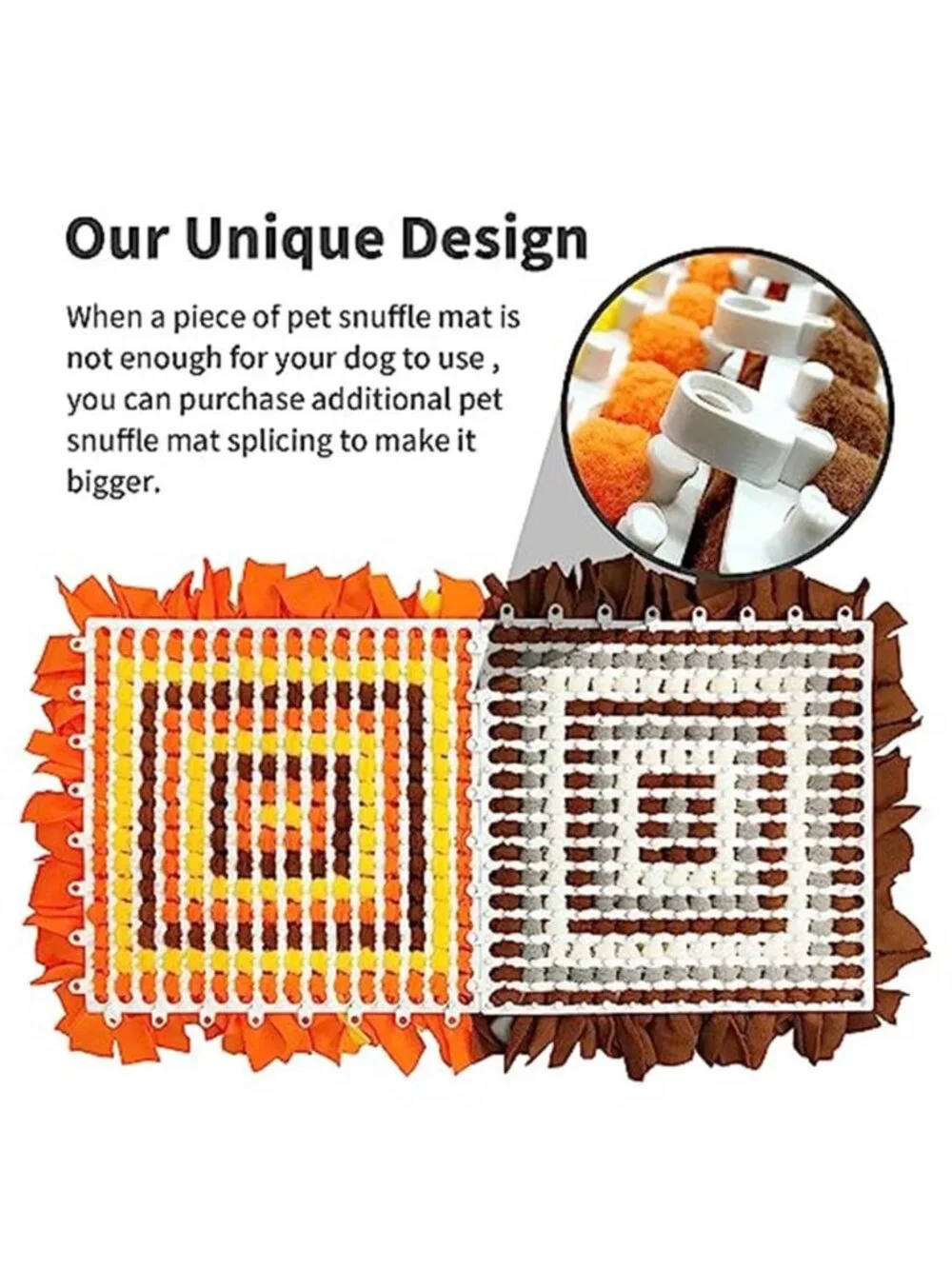 New Pet Snuffle Mat for Dogs, Dog Feeding Mat, Nosework Training Mats